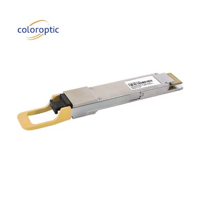 Οπτική QSFP DD Μονάδα 500m 400G DR4 Transceiver MPO-12 Συνδέτης