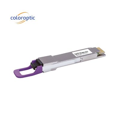 QSFP112-DD DOM MPO SMF Οπτικός Πιστολήπτης Μοντέλος 1310nm Για 400G Ethernet