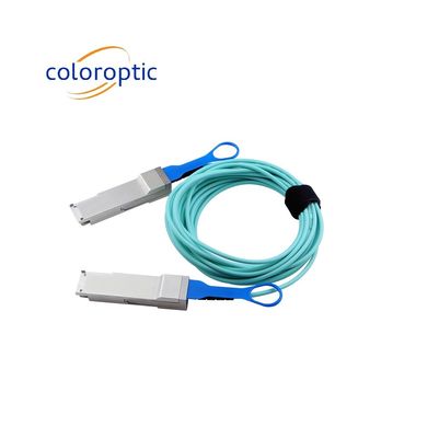 40G QSFP+ 3 - 100m μήκος AOC ενεργό οπτικό καλώδιο Infiniband QDR / DDR / SDR