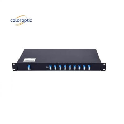 8 κανάλια WDM μοντέλο CWDM MUX με σύνδεσμο LC για δίκτυο πρόσβασης