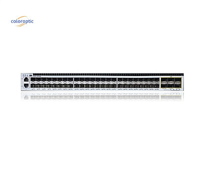 Τμήμα 3 Διαδικτυακό διακόπτη 48 θύρες με 48 * 10GE 4 * 100G θύρες 1 * κονσόλα