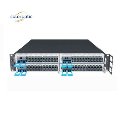 2 Κεντρικός διακόπτης δικτύου RU QSFP28 SFP+ για διασύνδεση κέντρου δεδομένων
