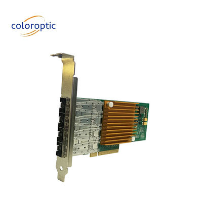 10G Quad Port Ethernet Network Adapter Οπτική NIC Για το Microsoft Windows Server