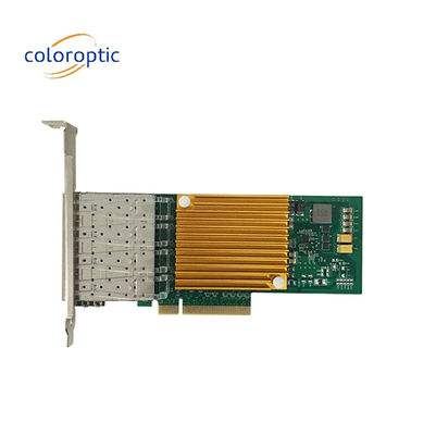 10G Quad Port Ethernet Network Adapter Οπτική NIC Για το Microsoft Windows Server