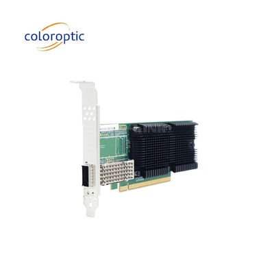 PCIe X16 Network Single Port Ethernet Card Adapter QSFP28 100G Intel E810 Ηλεκτρονική συσκευή που χρησιμοποιείται για την πρόσβαση σε ηλεκτρονικές κάρτες