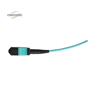 Οπτικό MPO Patch Cord -4°C - 85°C Θέρμανση αποθήκευσης με σύνδεσμο