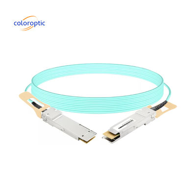QSFP28 100G AOC για Arista 100G Switch και Ports Router Μικρότερη ισχύς, χαμηλό ποσοστό σφάλματος.