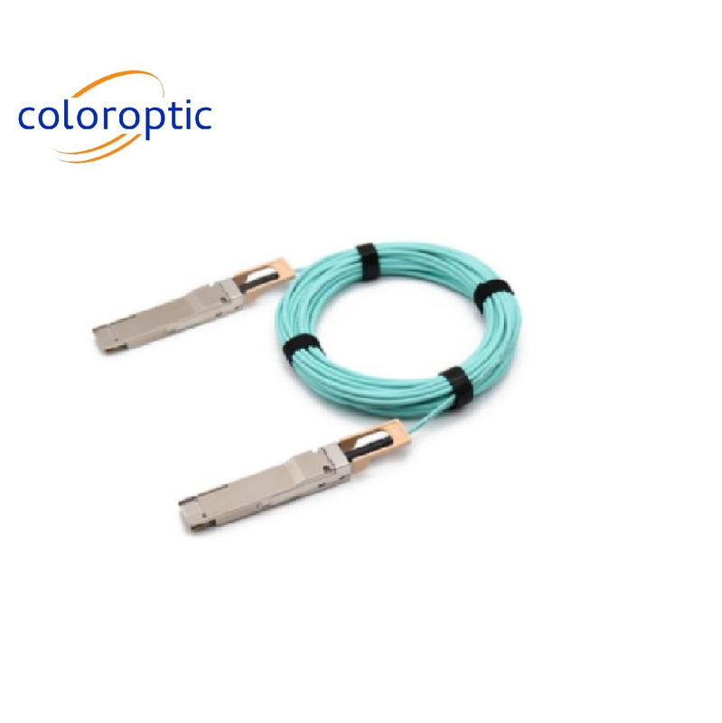 QSFP-DD 200G έως QSFP-DD 200G AOC DAC καλώδιο HDR 15m DOM Για συστήματα 200GbE