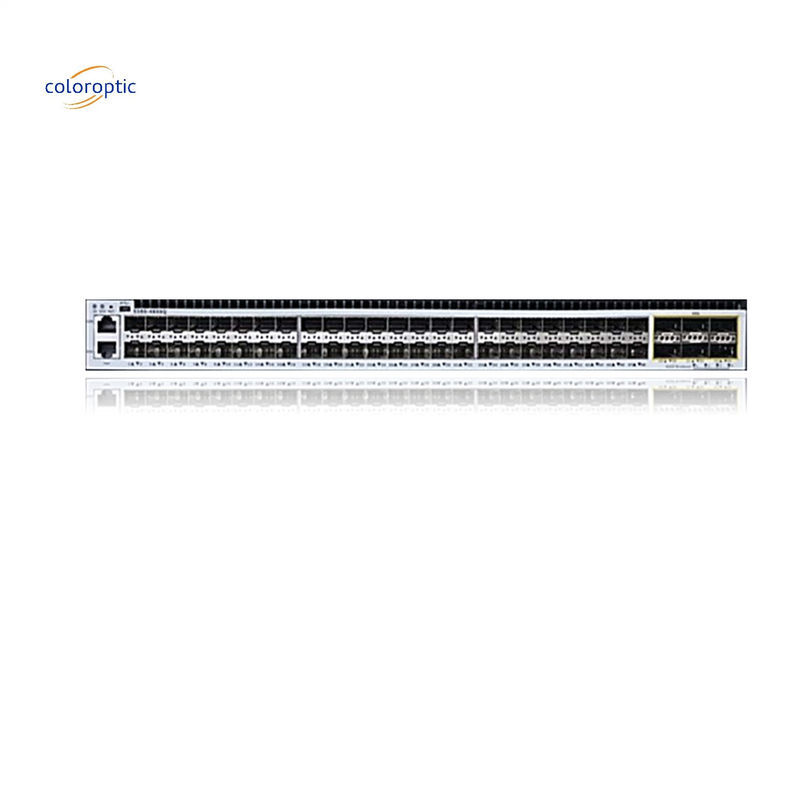 Τμήμα 3 Διαδικτυακό διακόπτη 48 θύρες με 48 * 10GE 4 * 100G θύρες 1 * κονσόλα