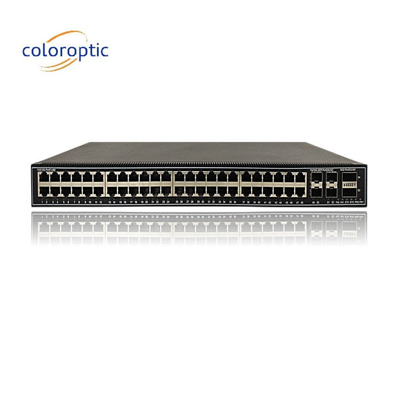 CE στρώμα 2 Enterprise Network Switch με θύρες 48*2.5GE, 4*10GE, 2*40GE