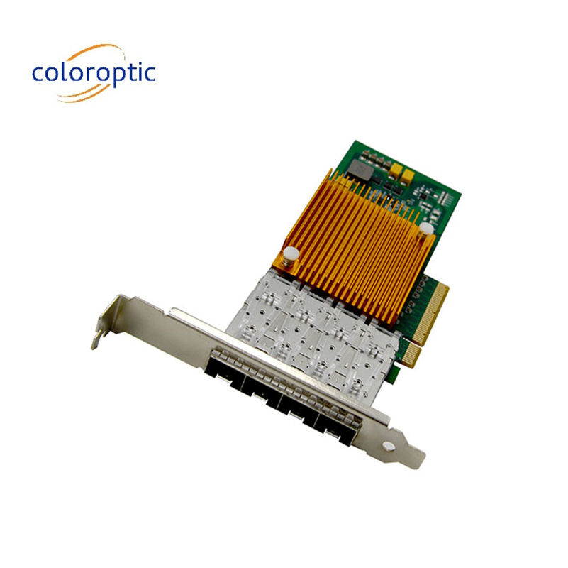 10G Quad Port Ethernet Network Adapter Οπτική NIC Για το Microsoft Windows Server