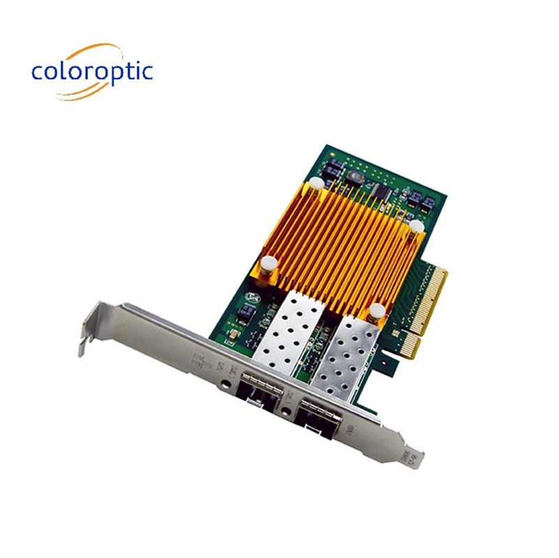 10G Δύο θύρες Infiniband Pcie Card Οπτική NIC Pci Express 3.0 Pcie Gigabit Card