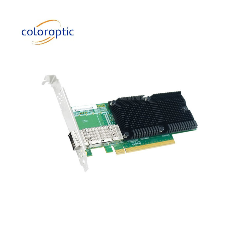 PCIe X16 Network Single Port Ethernet Card Adapter QSFP28 100G Intel E810 Ηλεκτρονική συσκευή που χρησιμοποιείται για την πρόσβαση σε ηλεκτρονικές κάρτες
